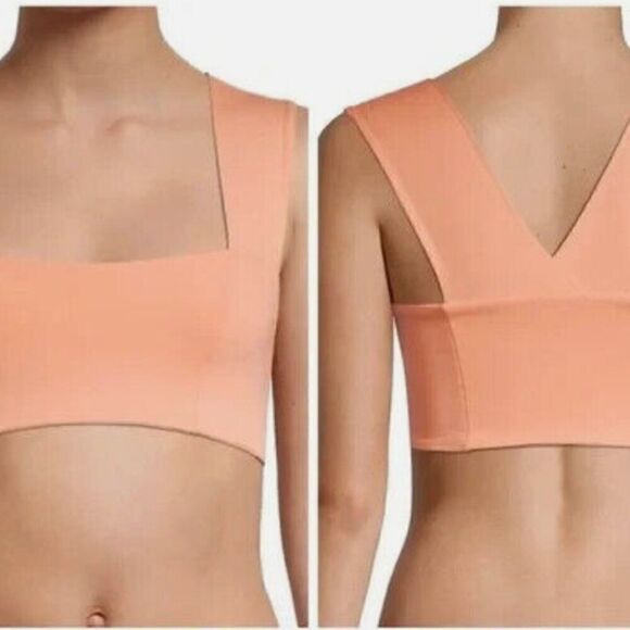 L*Space Parker Bikini Top in Tangy NWT flawed size medium - Picture 2 of 12